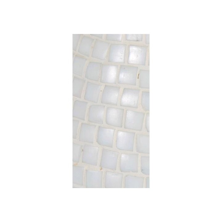 Lampada 20x20x23 cm da tavolo in vetro mosaicata the white…