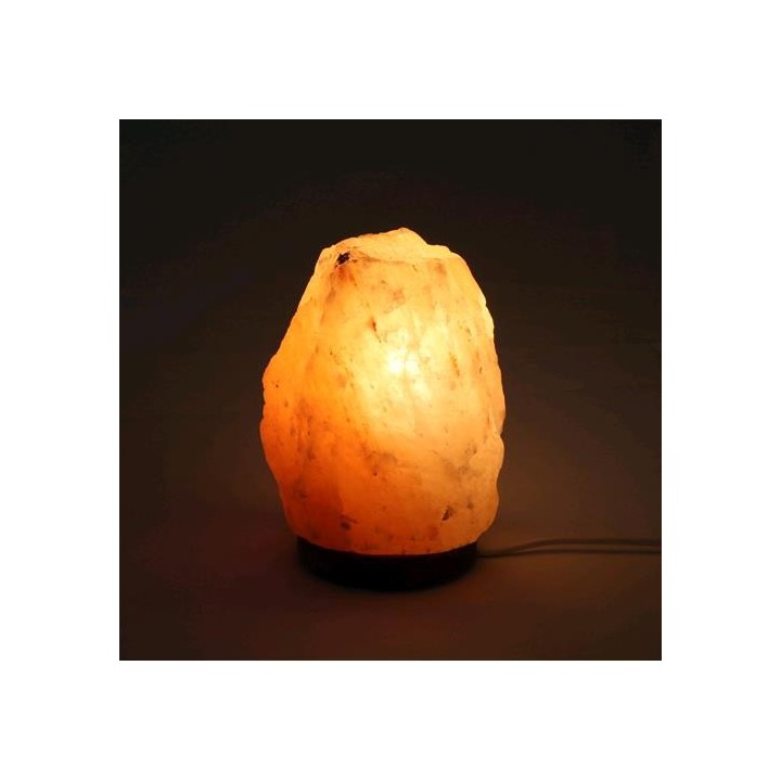 Lampada di sale rosa dell'himalaya 1-2 kg 16 cm | CarinCasa