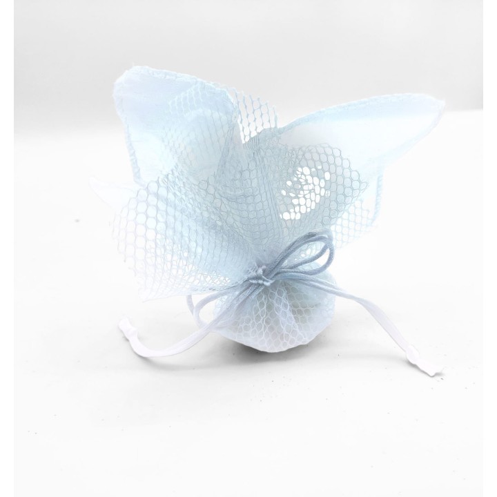 Sacchetto fazzoletto rete bianco Harmony | CarinCasa