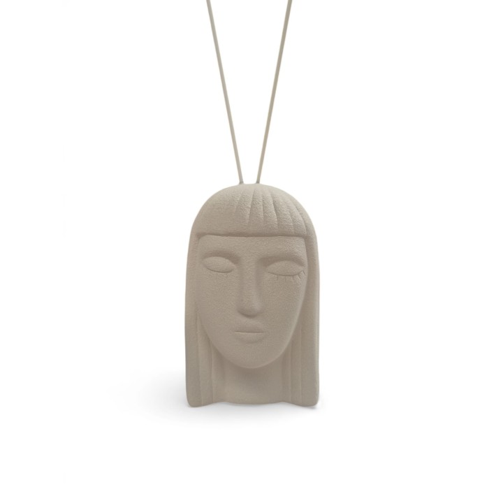 Profumatore testa viso Egiziana Crema Cm 9x14 ilary queen