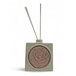 Profumatore Floreale bianco rosa 10x11 cm