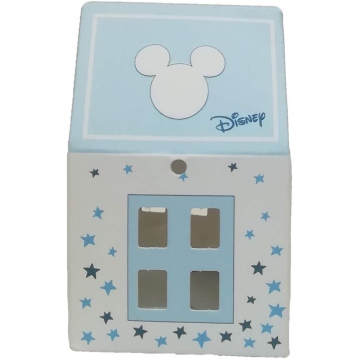 Casetta azzurra disney 55x55x50 mm - 5,5x5 cm mickey mouse…