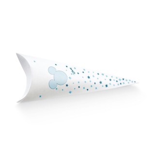 Cono busta celeste topolino disney 190mm - 19 cm mickey…