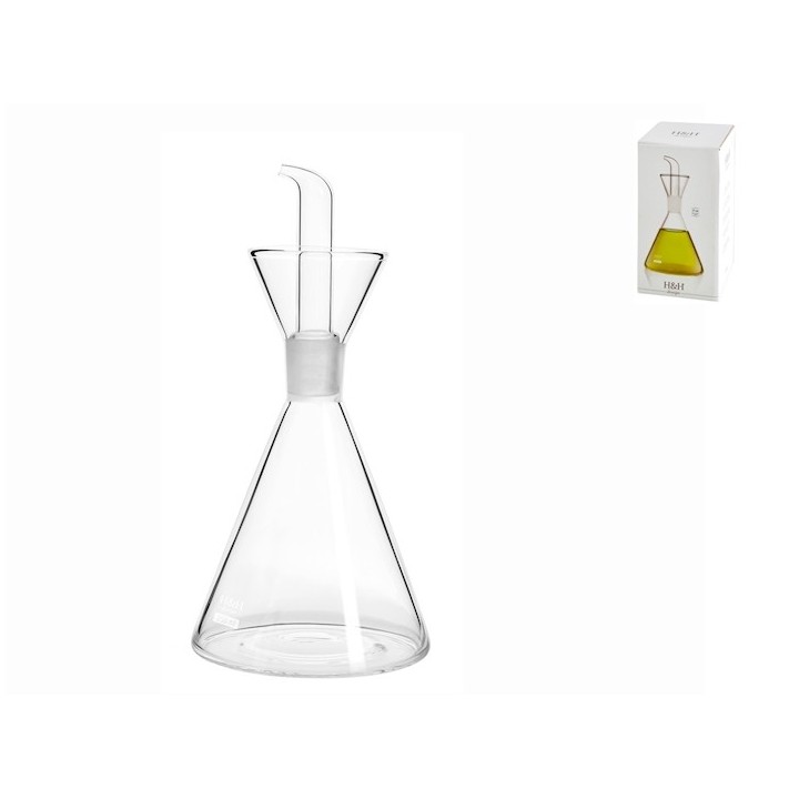 Ampolla vetro trasparente Conica Ml 250