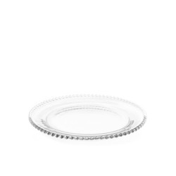 Piatto di vetro tondo Collier Cm 18,5