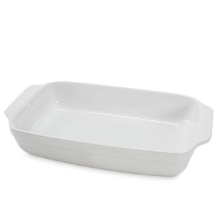 Pirofila Rettangolare Bianca Cm 30X18X5,5 - P0552