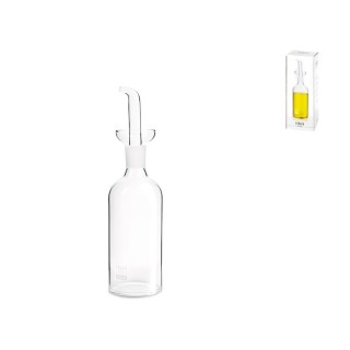Ampolla cilindrica in vetro borosilicato trasparente ml 250