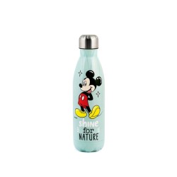 Bottiglia termica mickey surething disney in acciaio inox 18/10 decorata capacità cl 0,50 - 500 ml