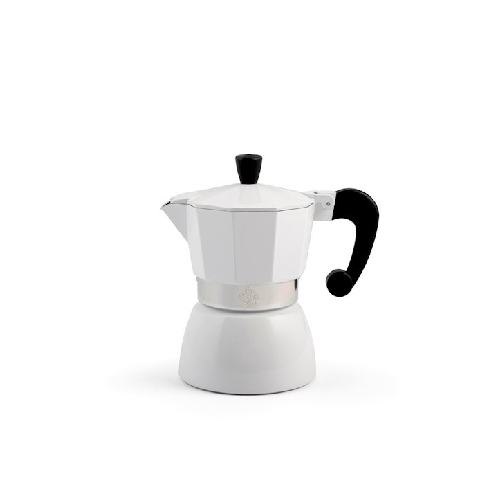 Caffettiera Brigitte in alluminio 1 tazza colori assortiti