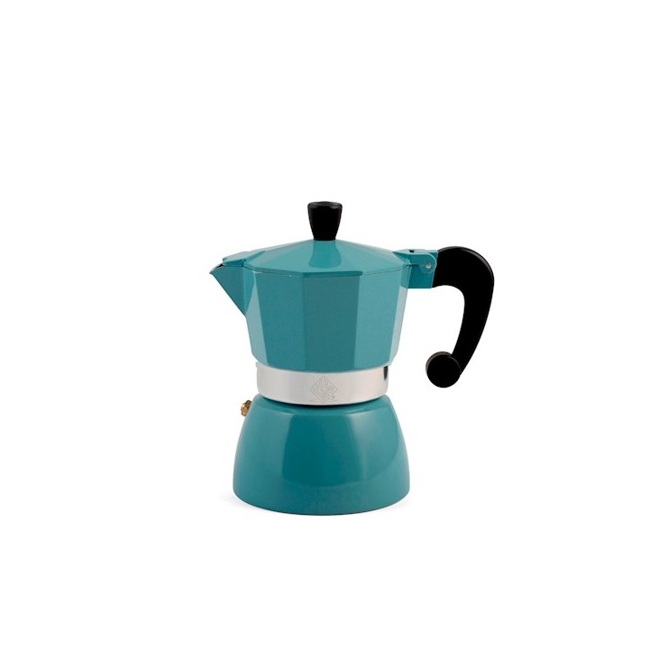 Caffettiera Brigitte in alluminio 1 tazza colori assortiti