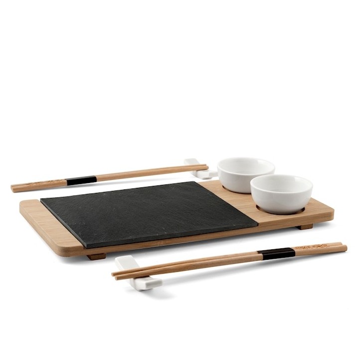 Set 10Pz. Sushi Ardesia Bambu' Cm 14X30
