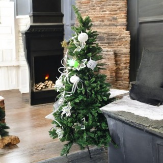 Albero di natale 180 cm diametro 100 cm slim forest Pvc 680…