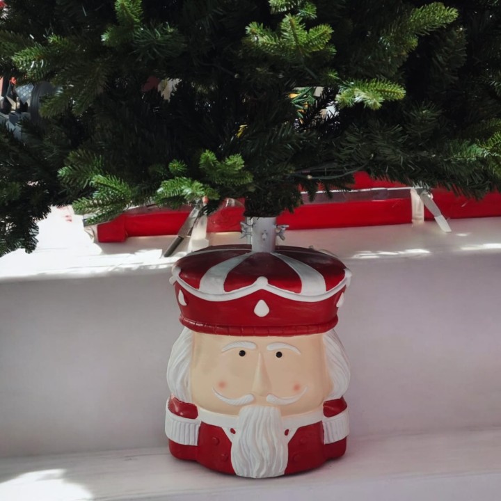 Base per alberi di natale schiaccianoci