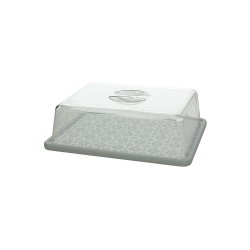 Portaformaggio con coperchio Ecofiber Djerba 25 cm