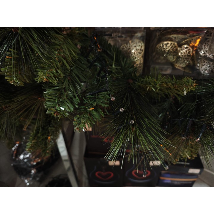 Catena luci led 700 led minilucciole multicolore 19 metri |…