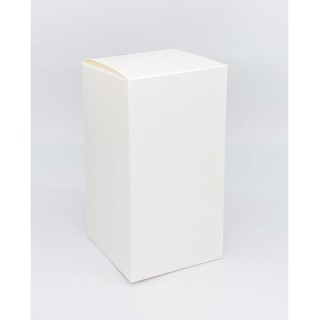 Scatola pieghevole seta bianca 80 x 80 x 200 mm | CarinCasa