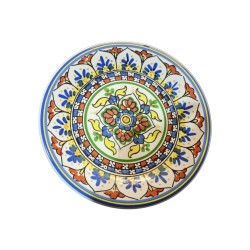 Piatto 20 cm ceramica salerno pachino red rosso