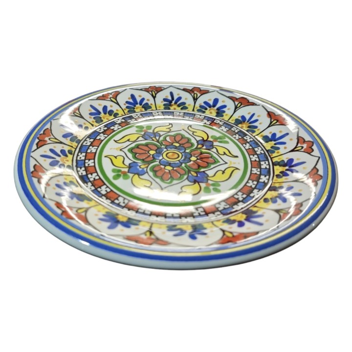 Piatto 20 cm ceramica salerno pachino red rosso