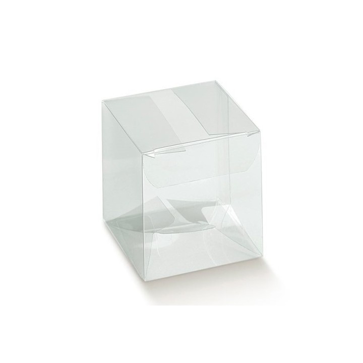 Scatola in pvc trasparente 7x7x14 cm - 70x70x140 mm