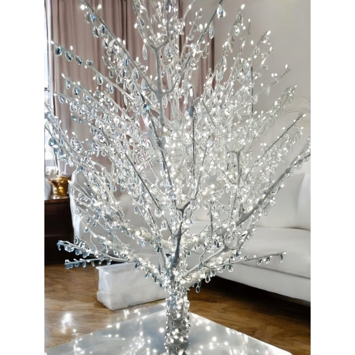 Albero natale led bianco caldo 230 cm | CarinCasa