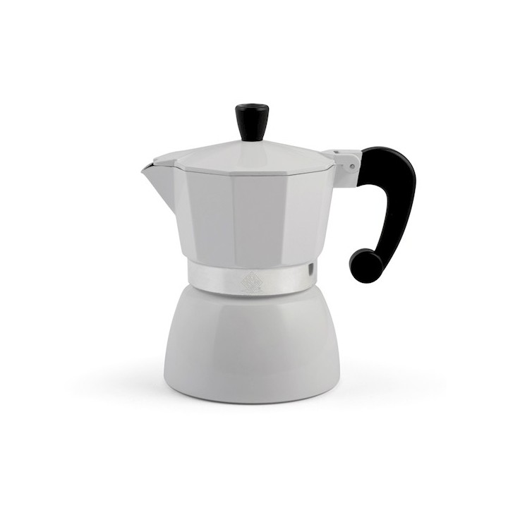 Caffettiera brigitte in alluminio 3 tazze colori assortiti