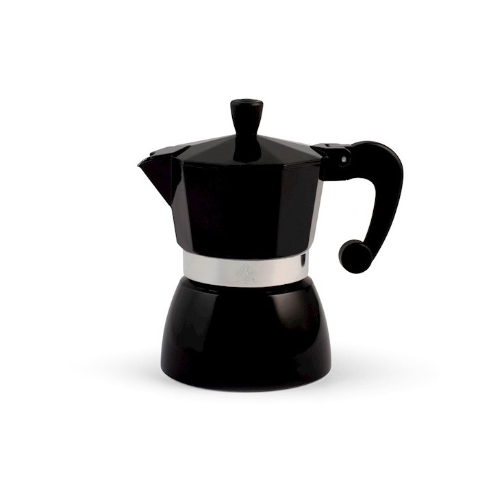 Caffettiera brigitte in alluminio 3 tazze colori assortiti