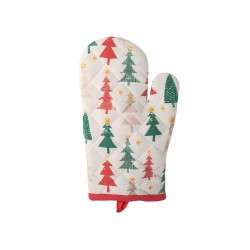 Guanto forest in 50% cotone riciclato e 50% poliestere cm 17x27 cotone tinto in filo, imbottitura 100% poliestere