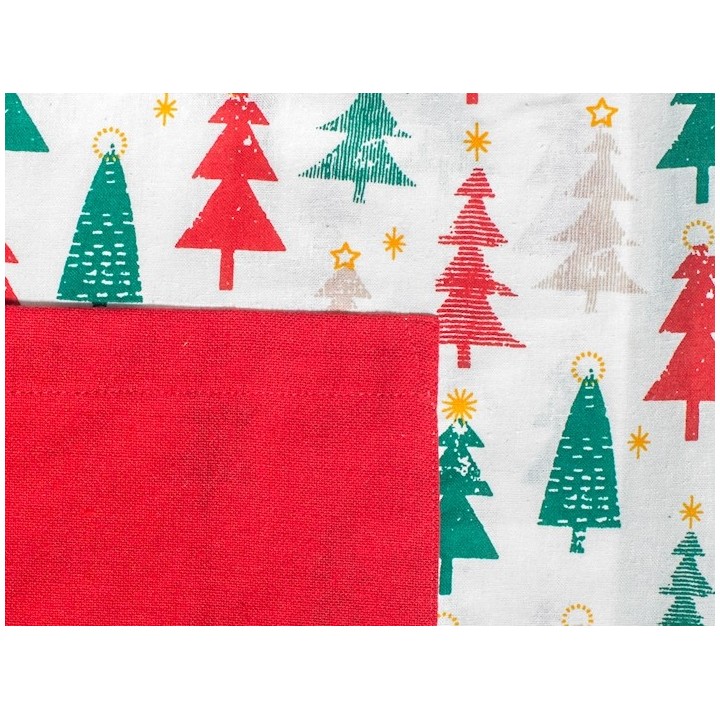Grembiule forest in 50% cotone riciclato e 50% poliestere cm 80x85 cotone tinto in filo