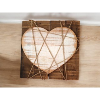 Pannello quadro in legno 28 cm | CarinCasa