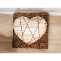 Pannello quadro in legno 28 cm