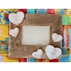 Cornice in legno artigianale 32x25 cm