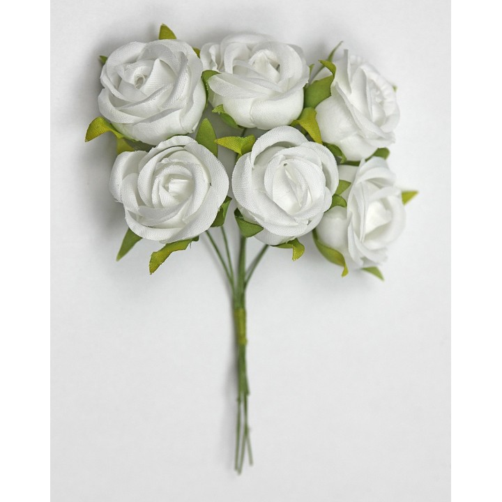 Fiore minori bianco 3 cm