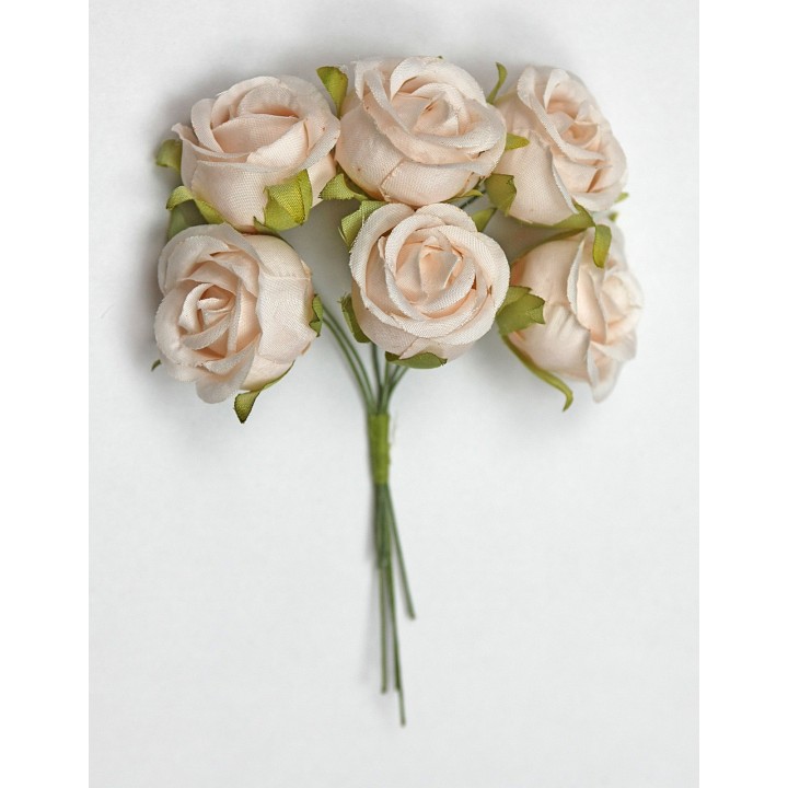 Fiore minori rosa cipria 3 cm