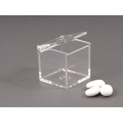 Scatolina in plexiglass trasparente
