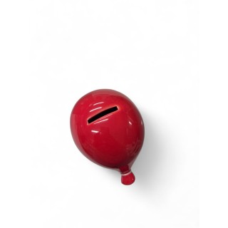 Palloncino salvadanaio Ilary Queen Rosso 12x9 cm | CarinCasa