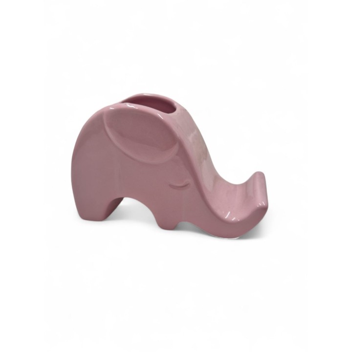 Elefante portacellulare rosa lucido 13x8,5 cm Ilary Queen |…