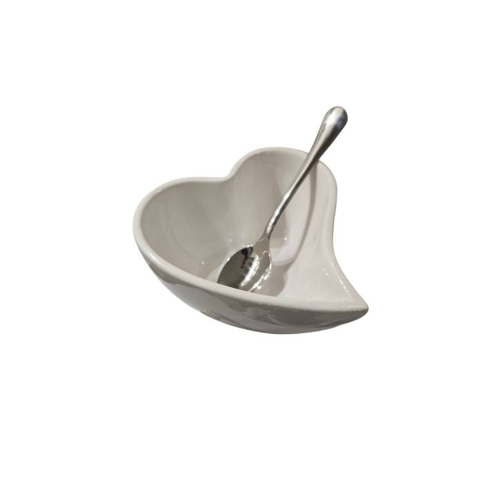 Antipastiera formaggiera con cucchiaio acciaio e mattonella…