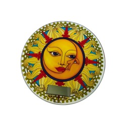 Bilancia 18,5 cm decoro sole Fantin argenti