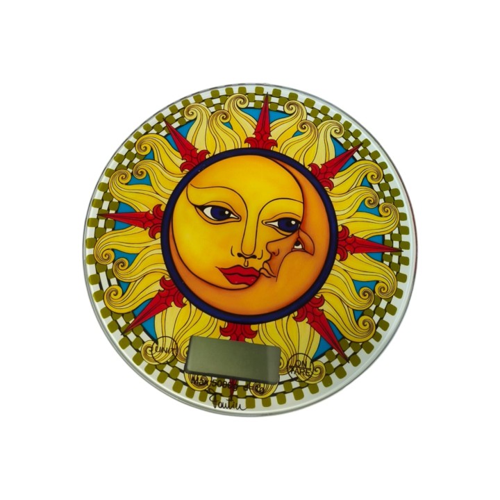 Bilancia 18,5 cm decoro sole Fantin argenti | CarinCasa