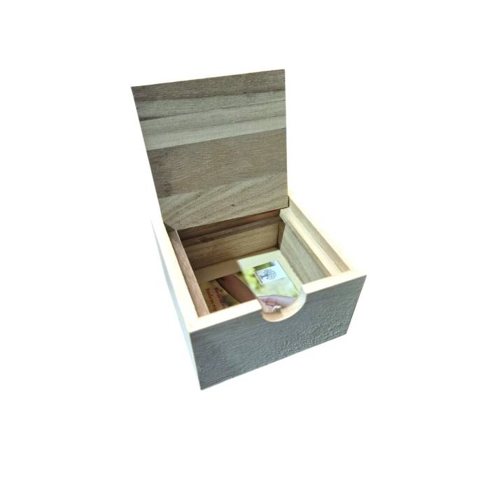 Scatola contenitore media angelo regali di cuore 10x10x6 cm…