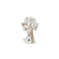 Coppia sposi resina con LED e profumatore