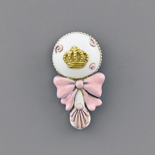 Sonaglio rosa melograno 5 cm | CarinCasa