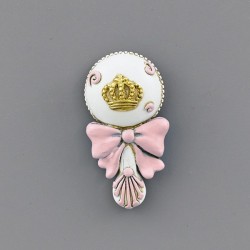 Sonaglio rosa melograno 5 cm