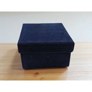 Scatola in velluto 10x10x6h. cm con fondo e coperchio |…