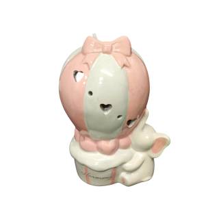 Profumatore mongolfiera rosa harmony elefante 7x13 cm |…