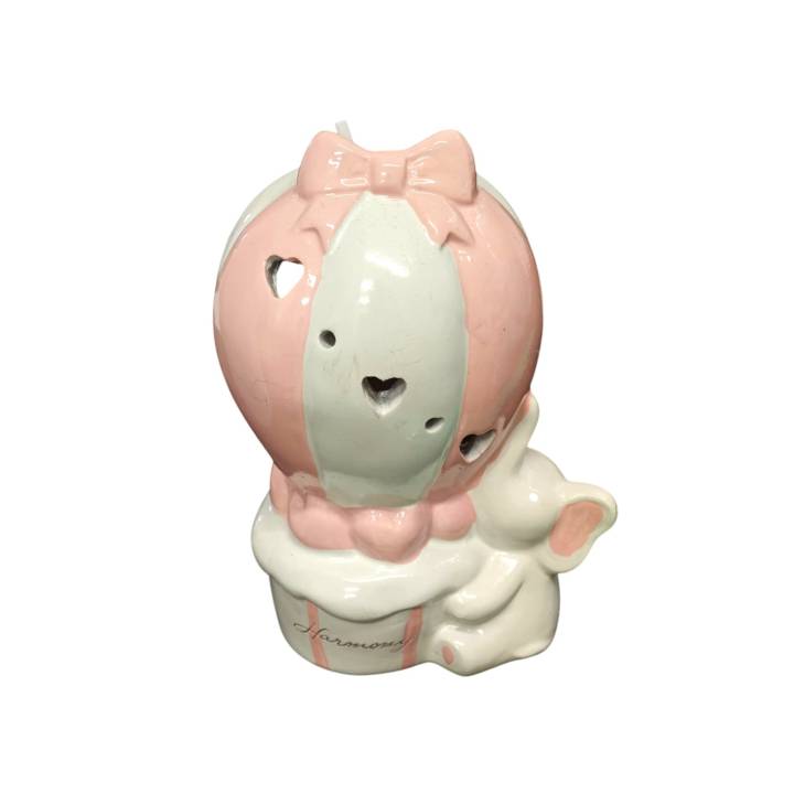 Profumatore mongolfiera rosa harmony elefante 7x13 cm |…