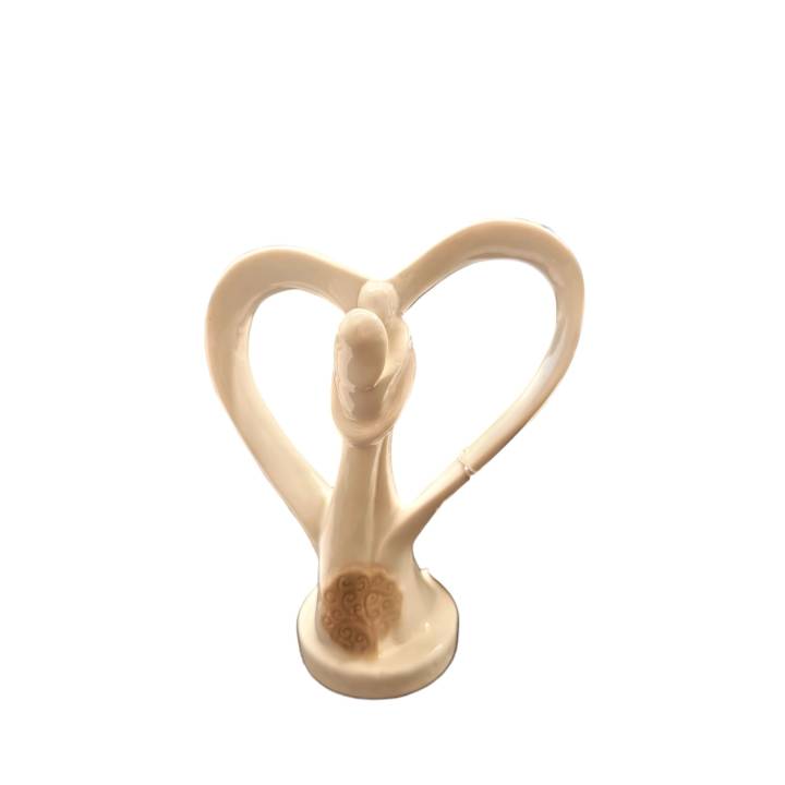 Coppia sposi bianco tortora sant'etienne 10x12 cm |…