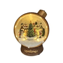 Sfera Paesaggio LED Musica