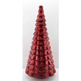 Albero Vetro Rosso 23X62H