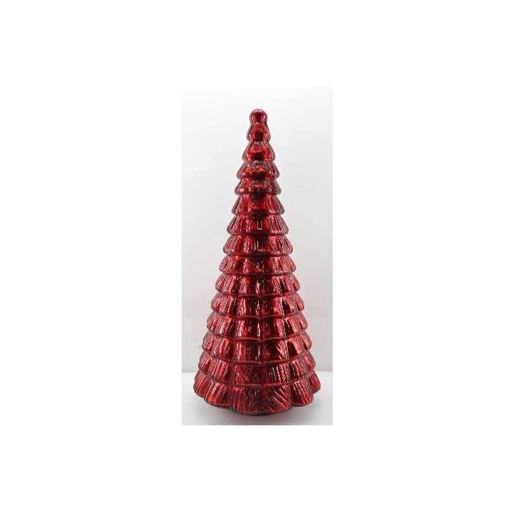 Albero Vetro Rosso 23X62H